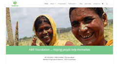 Desktop Screenshot of amefound.org